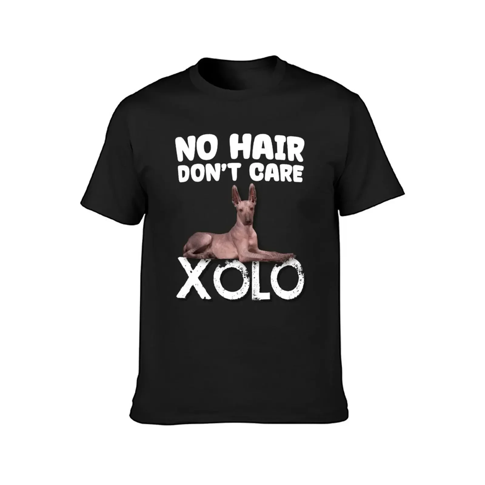 Футболка Xolo No Hair Don't Care летний топ в тяжелом весе футболка большого размера с