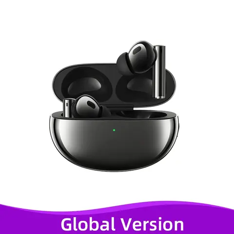 Глобальная версия realme buds Air 5 Pro TWS наушники 50 дБ активное шумоподавление настоящие беспроводные наушники Bluetooth 5,3 LDAC
