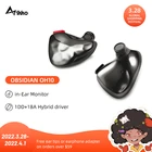 Проводные наушники IKKO Obsidian OH10, Hi-Fi наушники, iem гарнитура, игровая музыка, Внутриканальные наушники 1BA + 1DD, двойные гибридные наушники