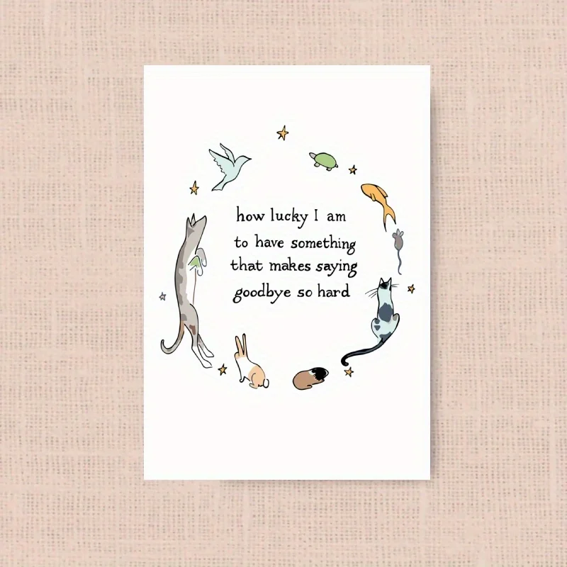 1 шт. забавная открытка на день рождения красивая с креативным рисунком лучший