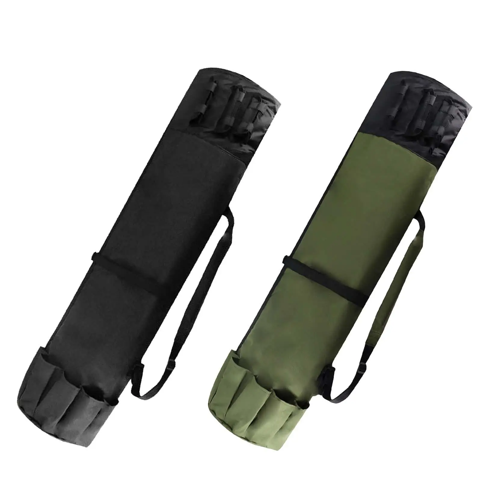 

Fishing Pole Case Outdoor Travel Adjustable Strap Fishing Reel Carrier