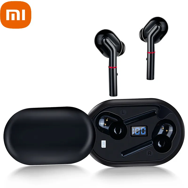 

xiaomi Wireless Headphones with Microphones Button Control Sports Headsets 9D HiFi Stereo Earbuds TWS Bluetooth Earphones
