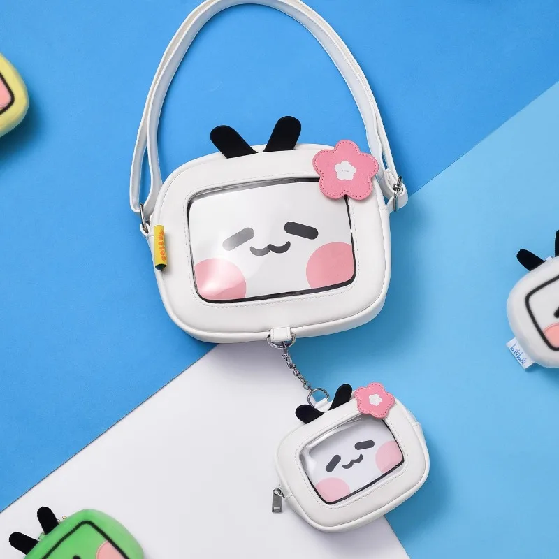 

Оригинальные товары, летняя коллекция 2233, сумка-мессенджер из искусственной кожи с изображением коричневого медведя, периферийные принадлежности, подарок