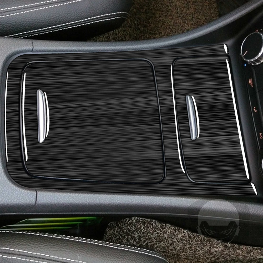 

Для Mercedes Benz CLA GLA A Class W117 W176 A180 2013-2018 центральный ящик для хранения, панель, отделка пепельницы, наклейки, автомобильные аксессуары