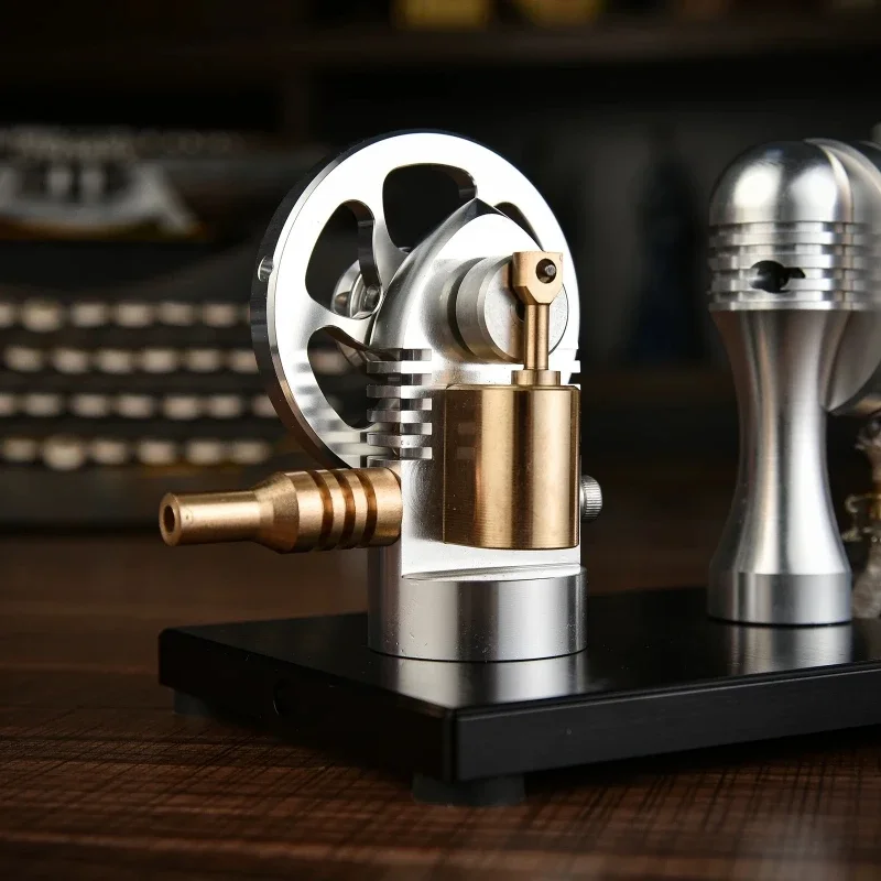 K005 модель с паровым двигателем нагревательным бойлером старт двигателя в стиле