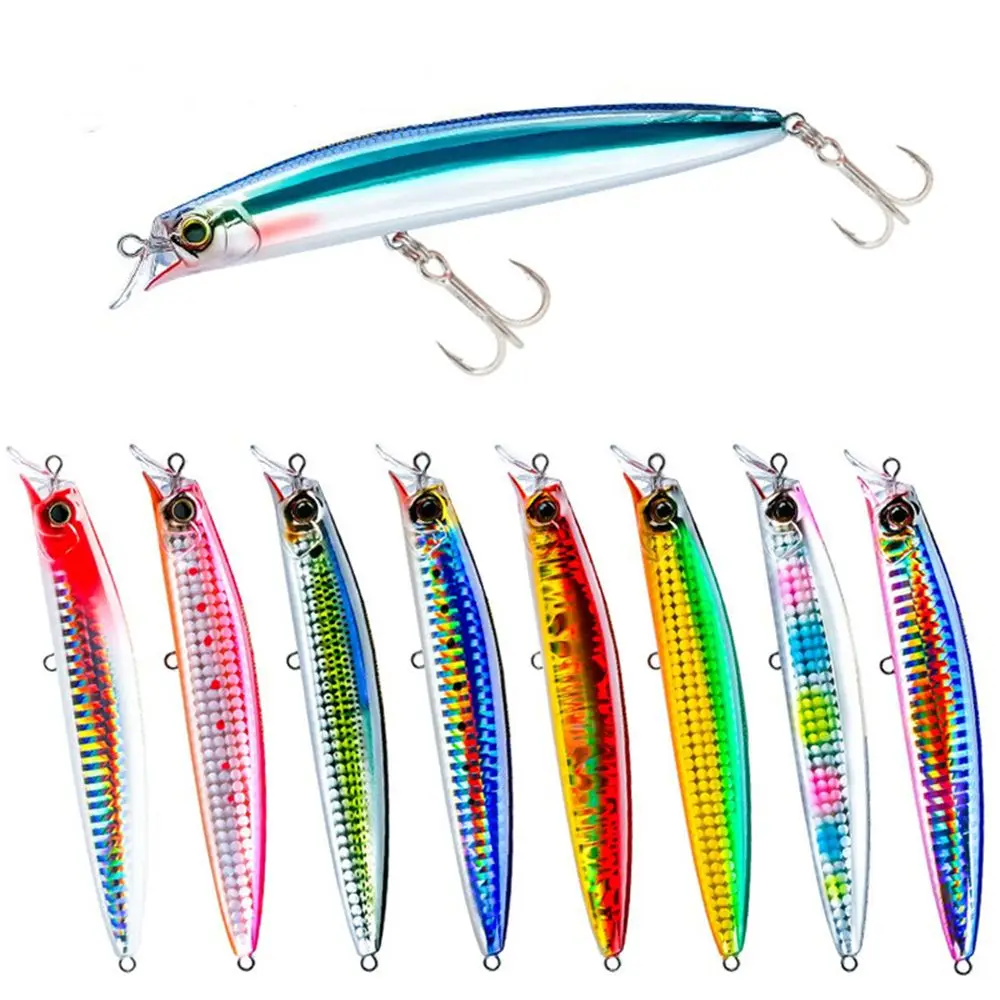 

11.5CM Bionic Fishing Lure ABS 3D Eyes Minnow Bait Sea Fishing Floating Artificial Lure Shoal Fishing Tackle