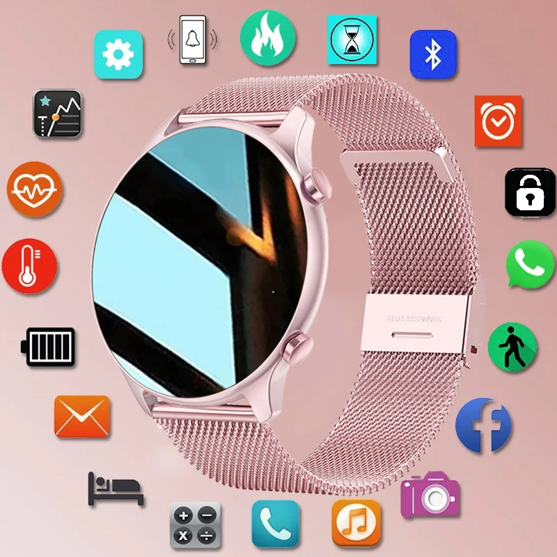 

LIGE NEW Smart Watch Bluetooth Calls Smartwatch For Men Women Sport Fitness Bracelet Custom Watch Face Sleep Heart Rate Monitor