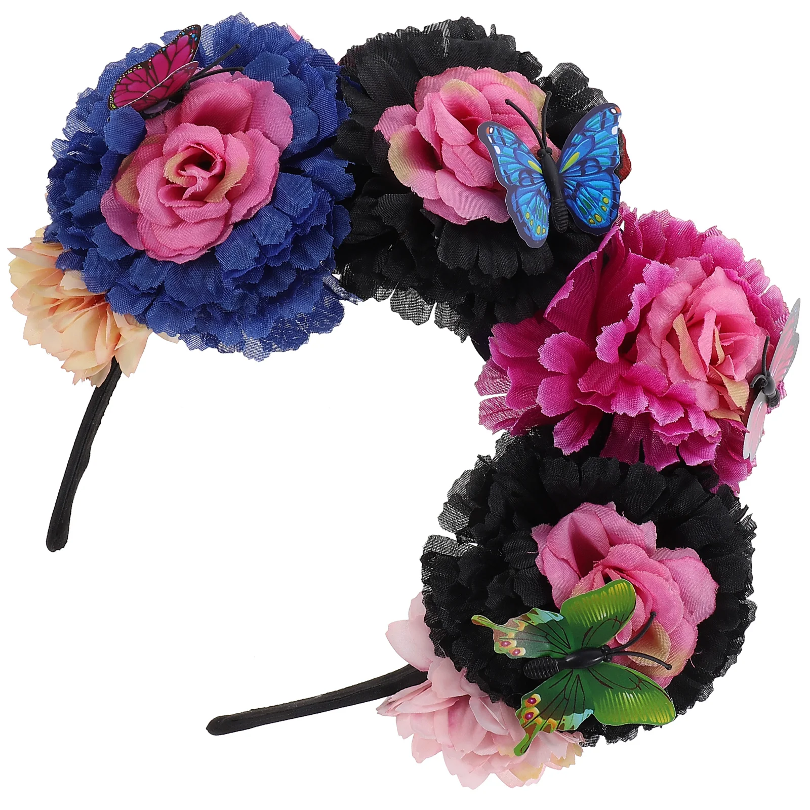 

Mini Crowns Flower Arrangements Mexican Hats Women Costumes Small Prom Headband Hairband