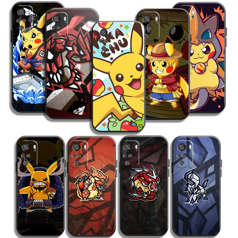 

Pokemon Bandai Phone Cases For Xiaomi Redmi Note 8 Pro 8T 8 2021 8 7 7 Pro 8 8A 8 Pro Coque Funda Carcasa Back Cover Soft TPU