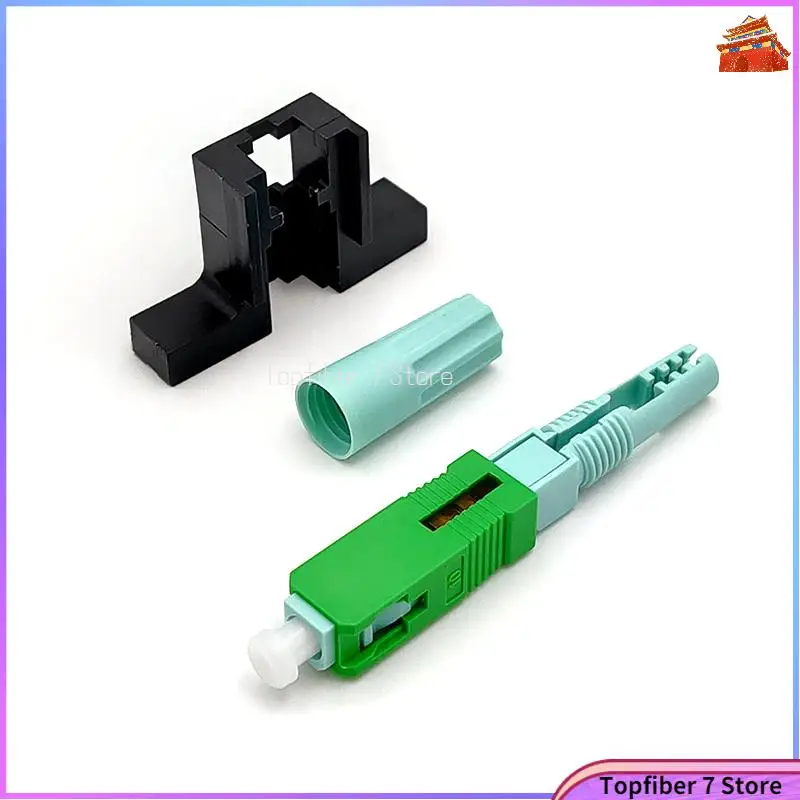 58MM SC APC/SC UPC SM Single-Mode Optical Connector FTTH Tool Cold Conector  Fiber Optic Fast Connnector Adapter