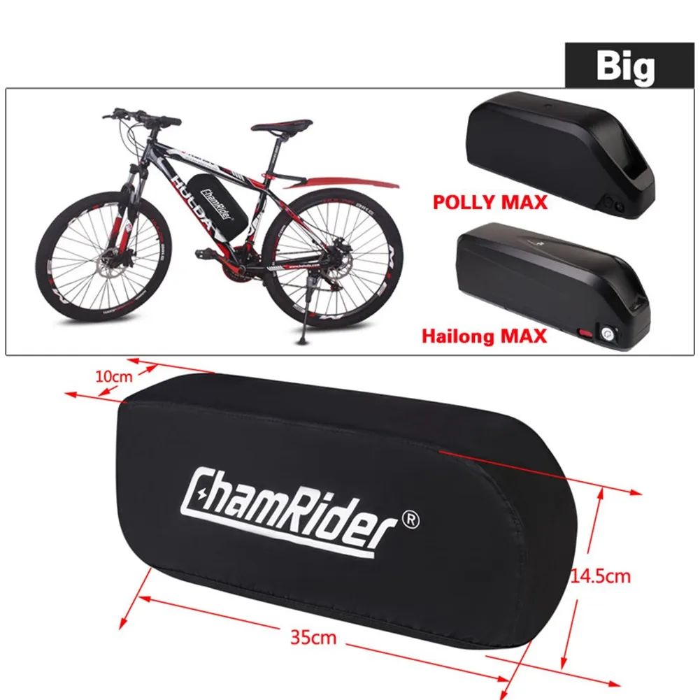 

E-bike Bag Protected Cover Battery Protected Cover Protected Cover Sturdy Construction Easy Installation Hailong MTB