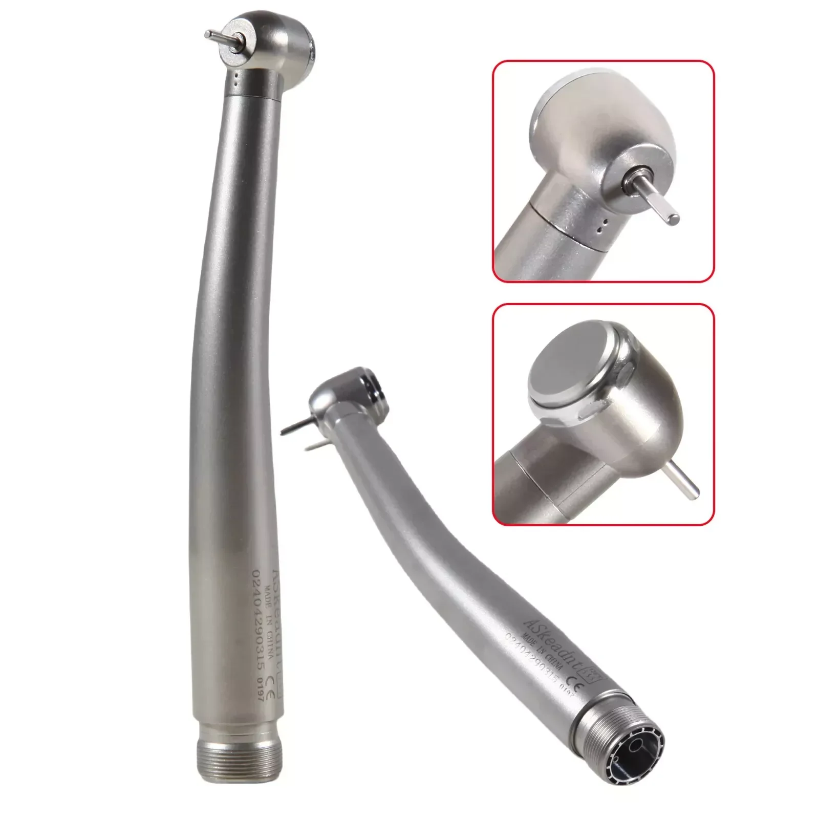 Стоматологический высокоскоростной наконечник с кнопкой и большой головкой 2