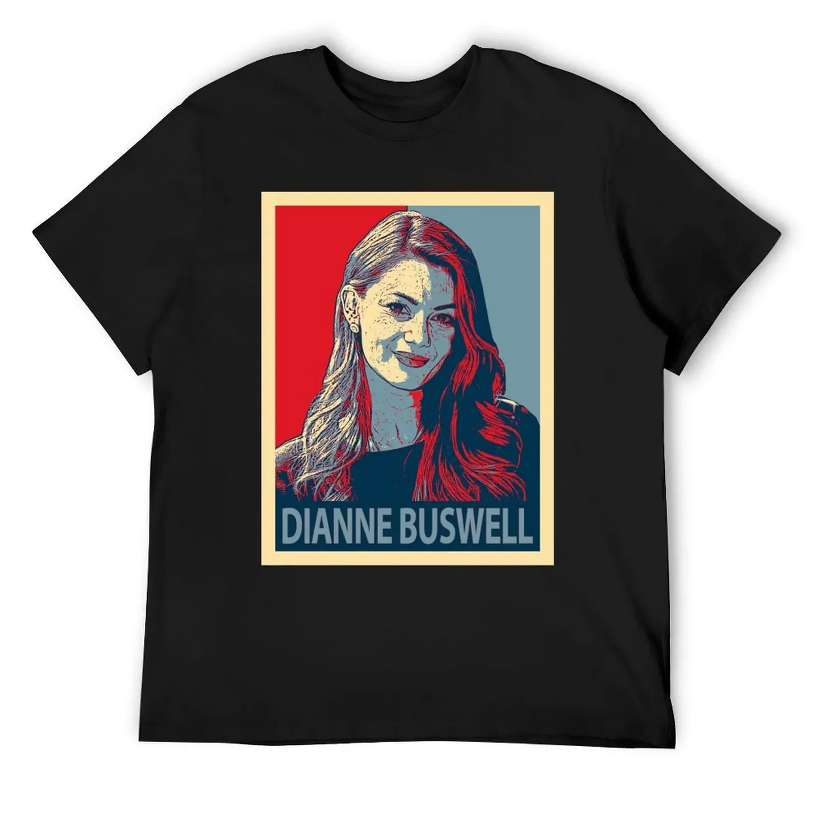 Футболка мужская Dianne Buswell с коротким рукавом круглым вырезом и принтом