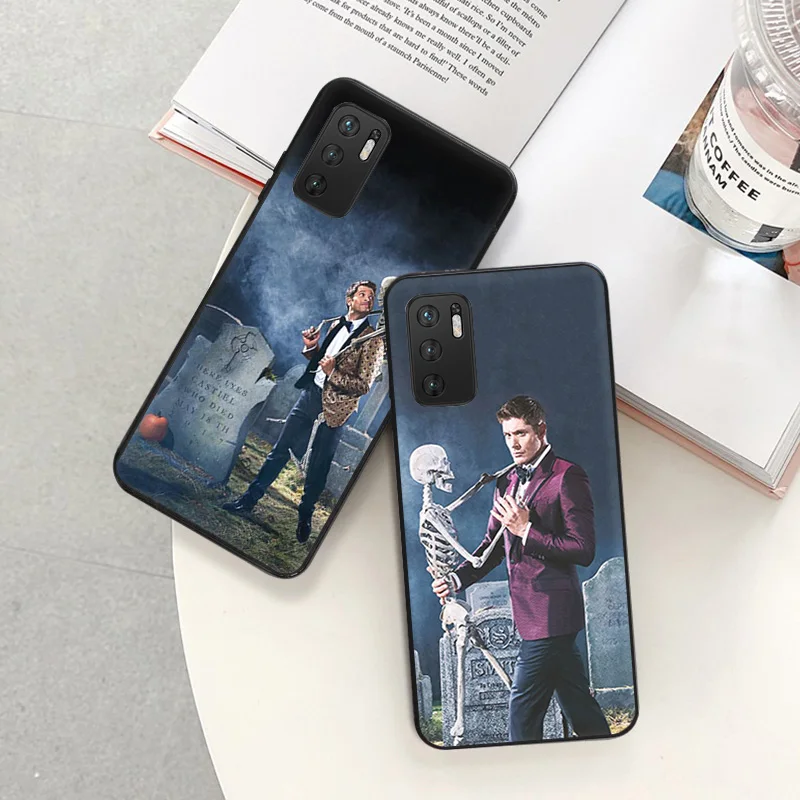 Мягкий чехол для Xiaomi Redmi 10 10c 9a 9t 9 8 Note 11 Pro 5G 11s 11e 10s 11t 9s супернатуральный Черный