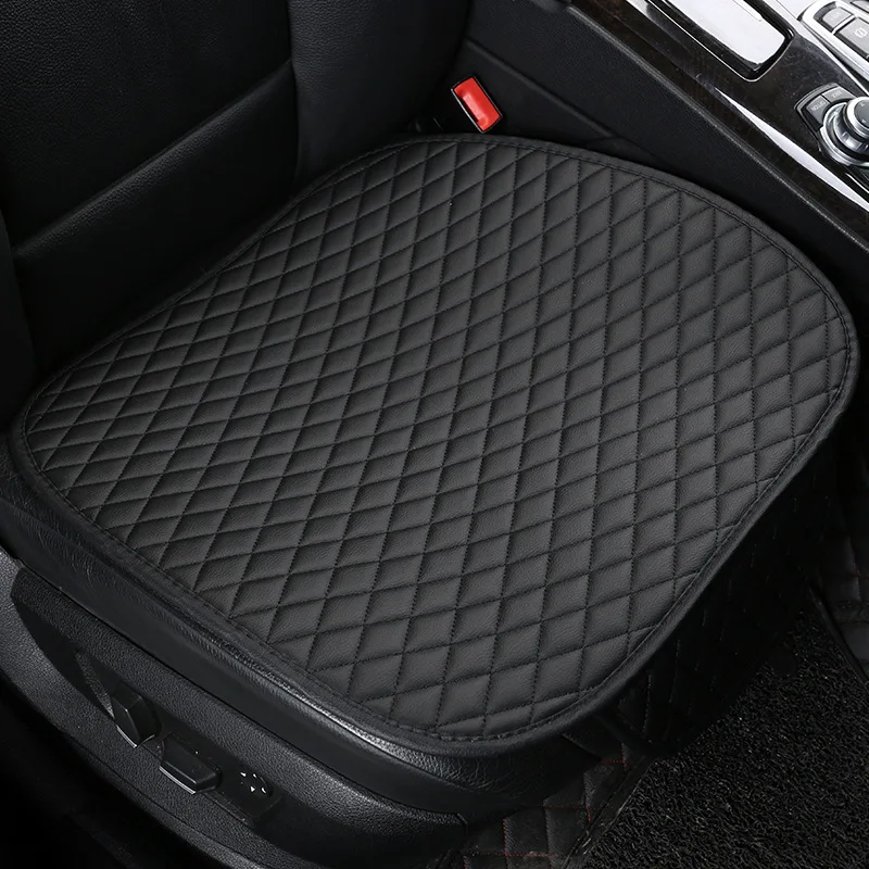 

Hot Selling Single Piece Backless Three Set of Anti Slip Universal Pu Leather Car 5-seater All-season Pad