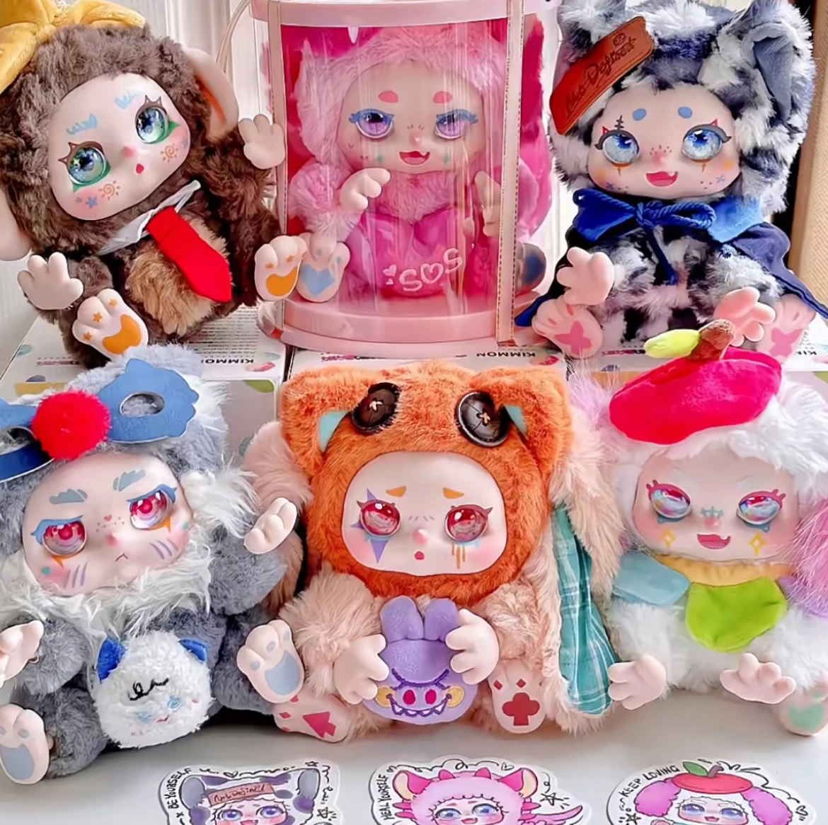 2024 натуральная серия Kimmom Regain Myself слепая коробка Kawaii 16 см виниловая кукла