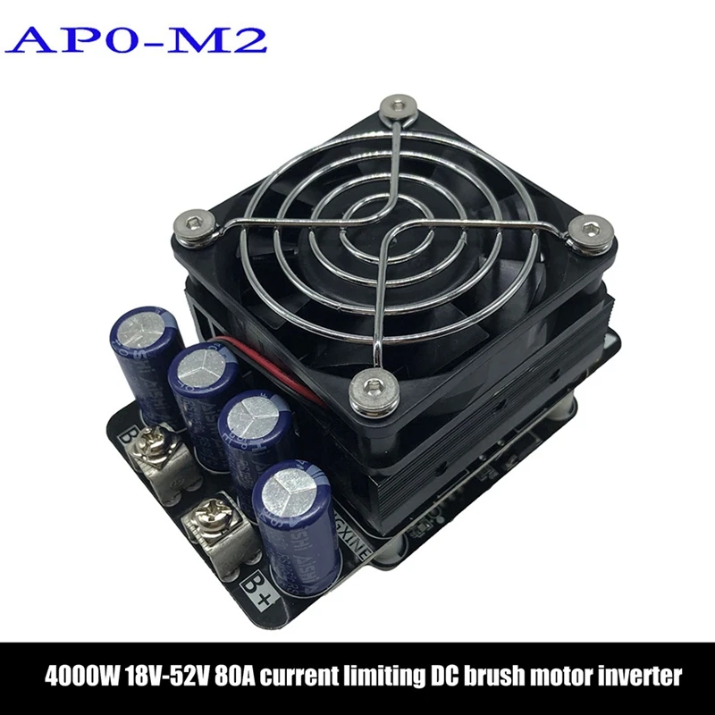 Motor Controller APO-M2 ESC Speed High Power 18V-48V Current Limit 80A For Fighting Robot |