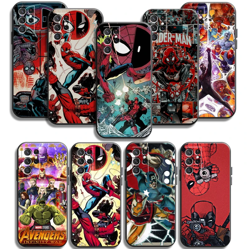 

Marvel Avengers Phone Cases For Samsung Galaxy A31 A32 A51 A71 A52 A72 4G 5G A11 A21S A20 A22 4G Cases Carcasa Funda Soft TPU