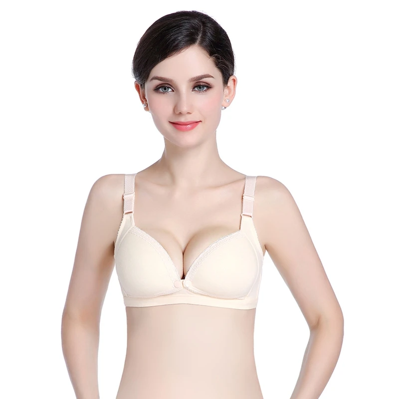 

Дышащий бюстгальтер для кормящих матерей с регулируемыми бретелями и чашкой 3/4