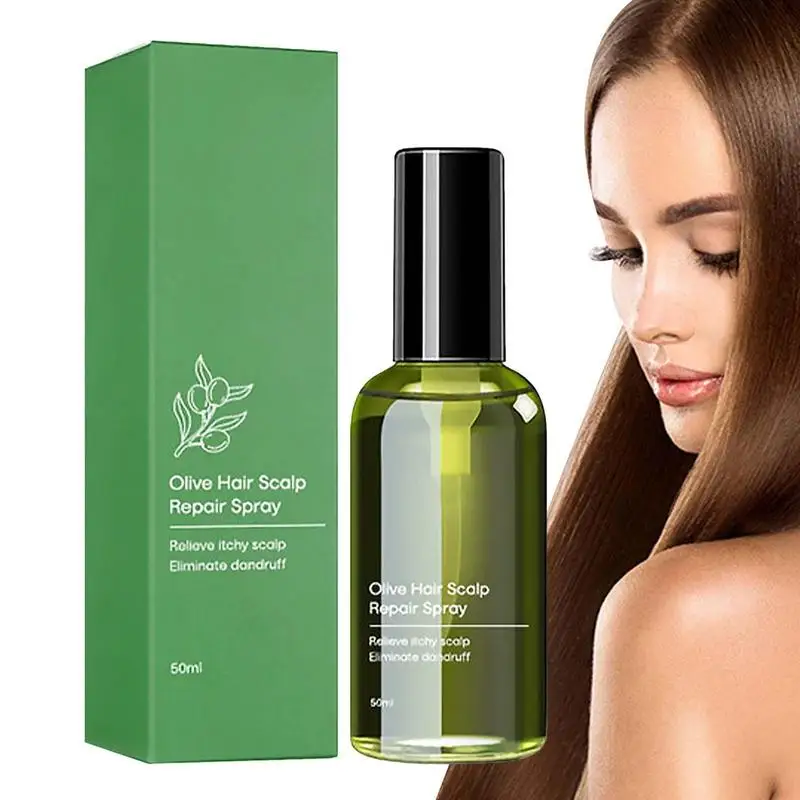 

Scalp Lotion For Sensitive Scalp 50ml Olive Damaged Scalp Soothing Protection And Nutrition Soothe And Protect Damaged Scalp