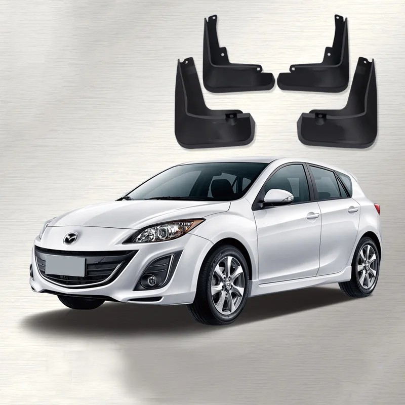 

4 шт., Автомобильные Брызговики для Mazda 3 (BL) Axela седан 2009-2013