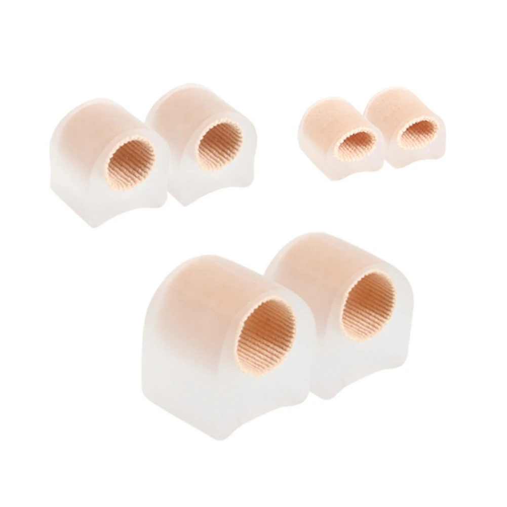 1 Pair Gel Toe Separators Bunion Corrector For Bunion Overlapping And Hammer Toe Relief With Toe Spacers Toe Tube Soft