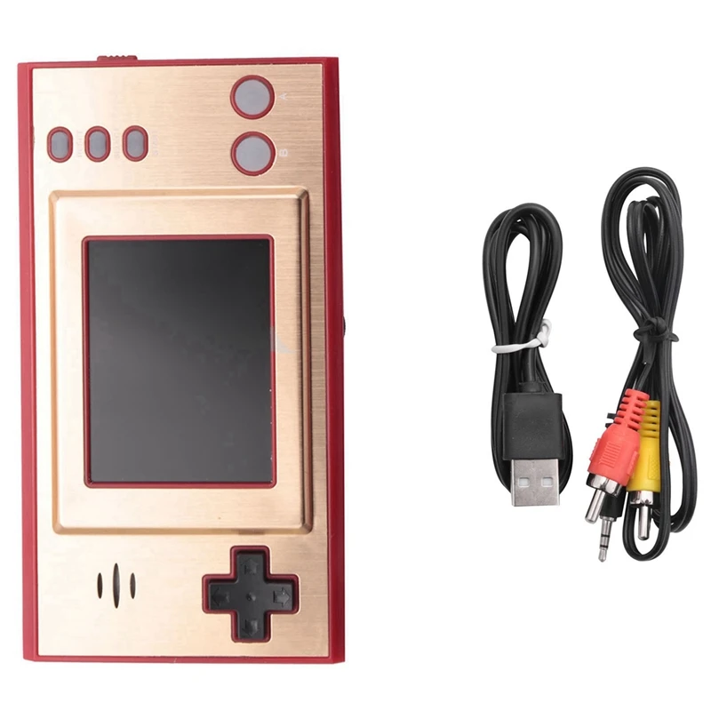 

2X Handheld Game Players 2.5 Inch Ultra Thin Portable Retro Video Console With 620 Classic Juegos For Kids AV Output