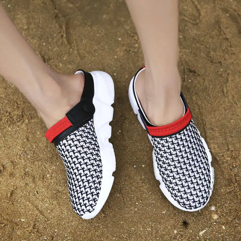 

Шлепанцы мужские на плоской подошве, сандалии для тенниса, популярный товар, Роскошные, летняя обувь, полукроссовки, размер 49, для пар, 2022