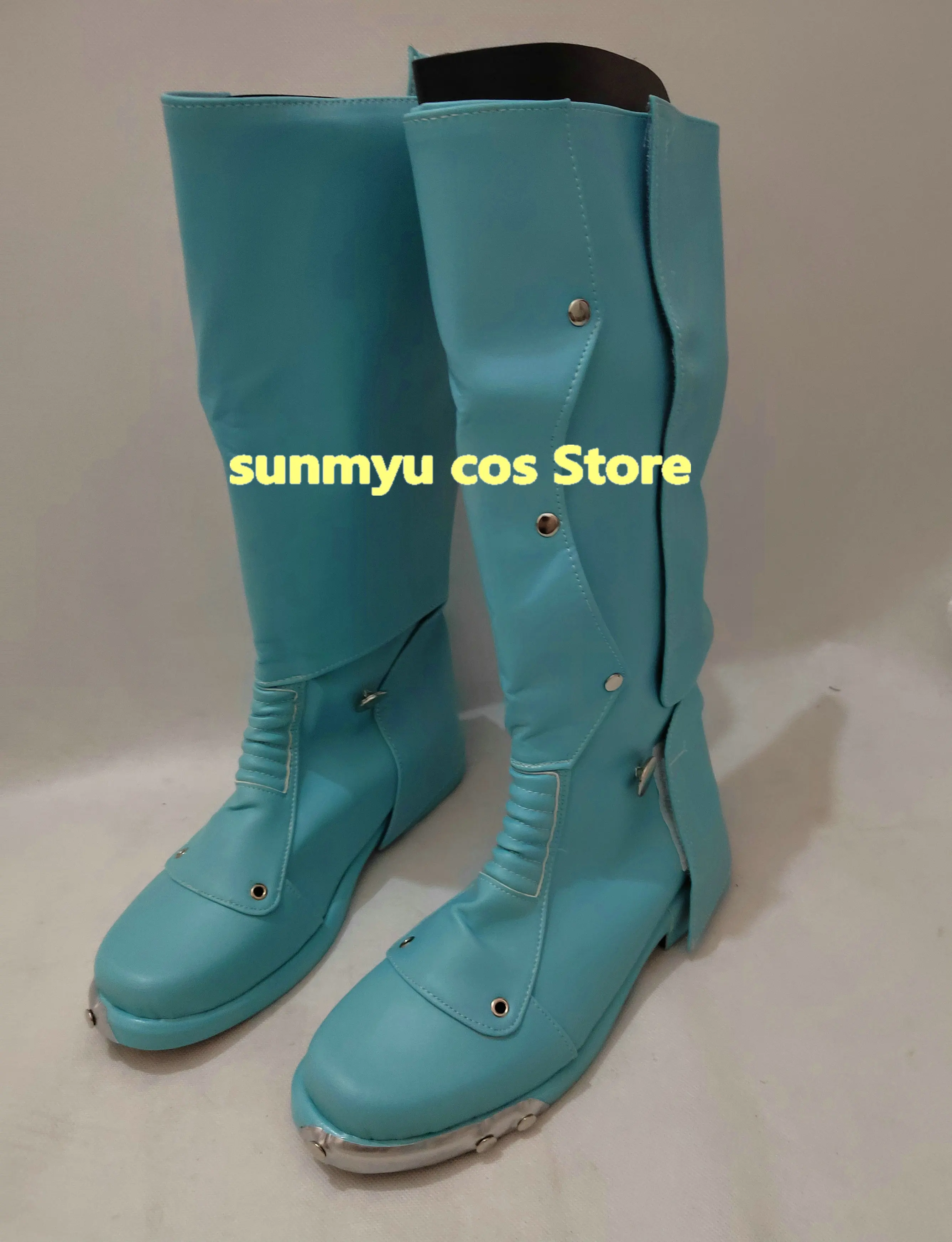 Синие сапоги для косплея Kamen Rider обувь 1 go размер на заказ