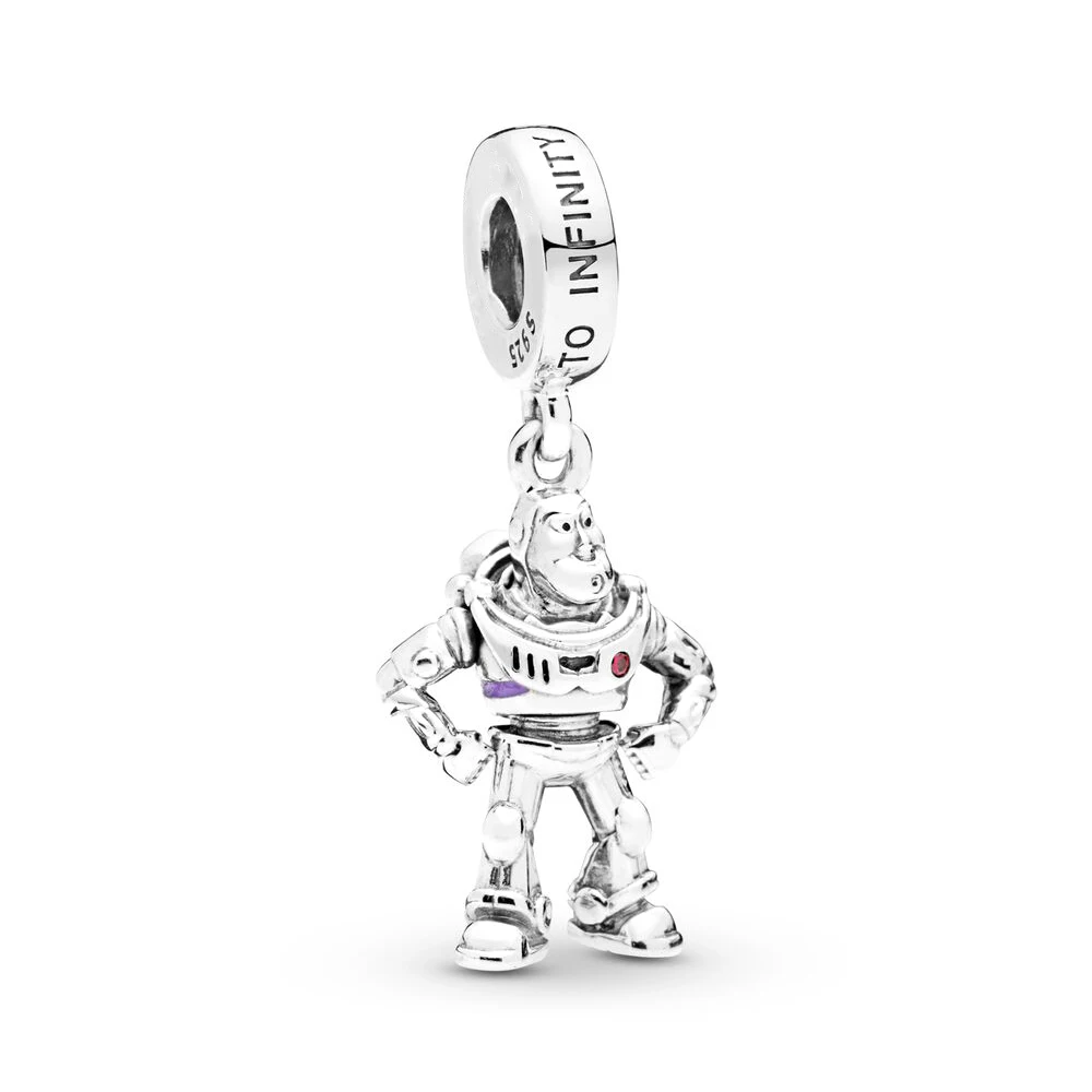 Pandora-Toy Story Buzz Lightyear Anime Rick Collection pour femme, bracelet en argent 925, cadeau d'anniversaire, bijoux à bricoler soi-même, mode