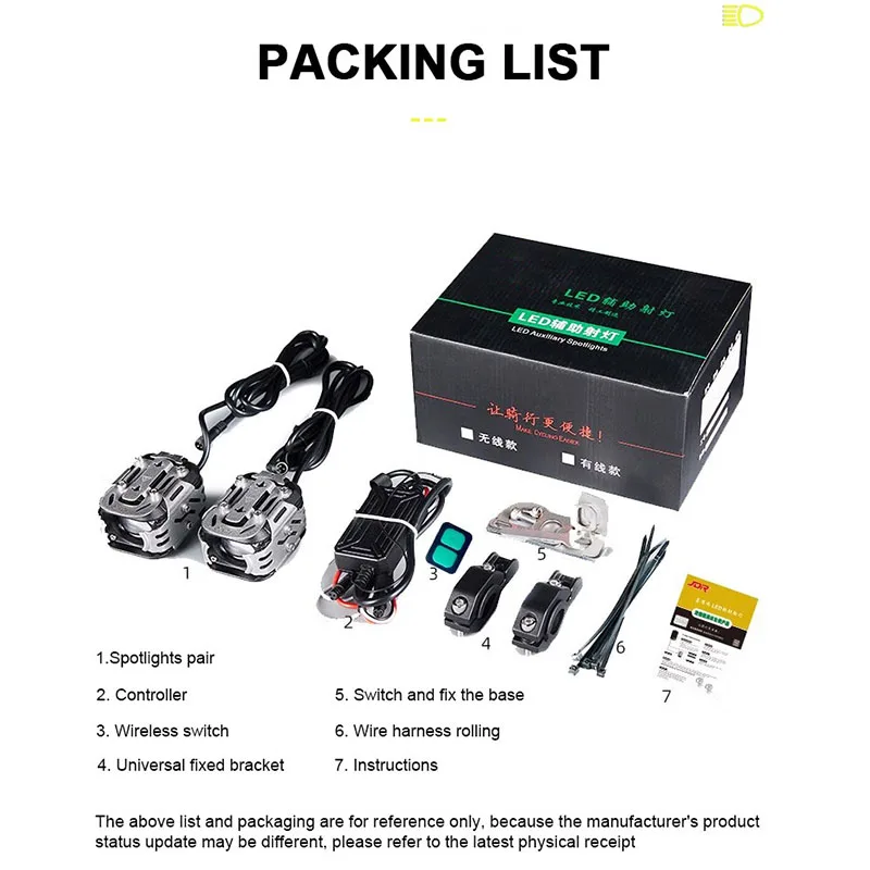 Новейшие светодиодные противотуманные фары для мотоциклов BMW R1200GS R1250GS ADV YAMAHA Tenere