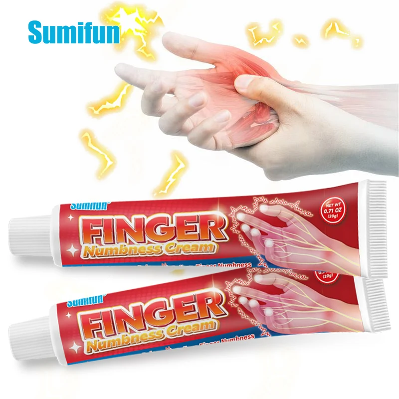 

Sumifun 20g Numbness Limb Suitable for Finger Hand Foot Numb Treatment Cream Muscle Soreness Numbing Pain Relief Medicine