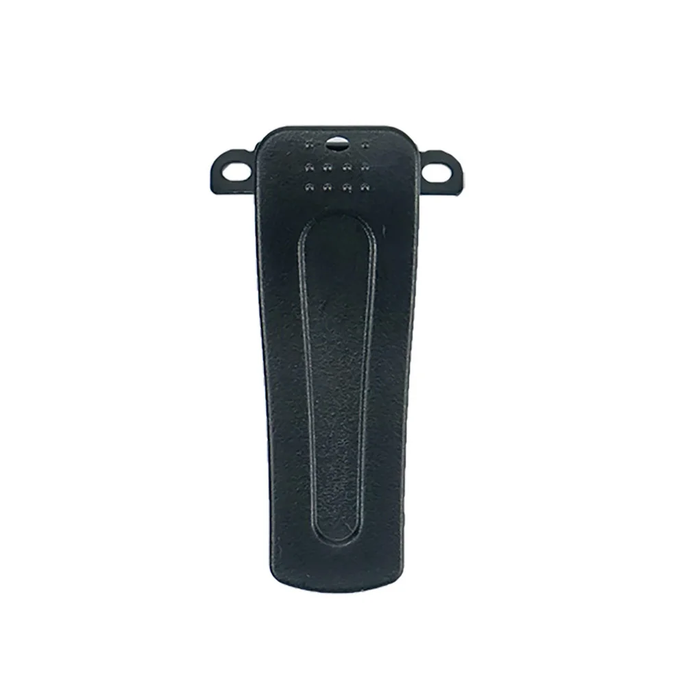 

Walkie Talkie Belt Clip Two Way Radio Clamp Portable Metal Plastic Intercom Speaker Back Protector Replaceable