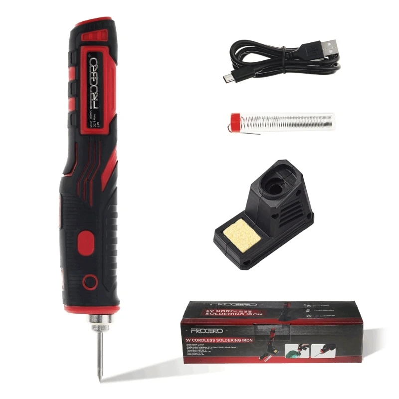 

480℃ Cordless Electric Soldering Iron 1800mAh Rechargeable Soldering Tool