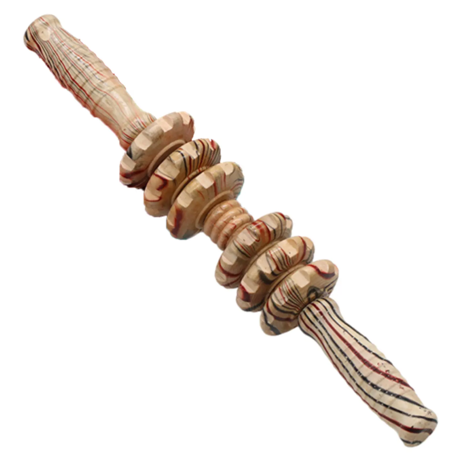 

Wood Massage Roller Multifunctional Muscle Roller Stick Beech Therapy Massage Tools Rolling Body Massager For Pain Relief