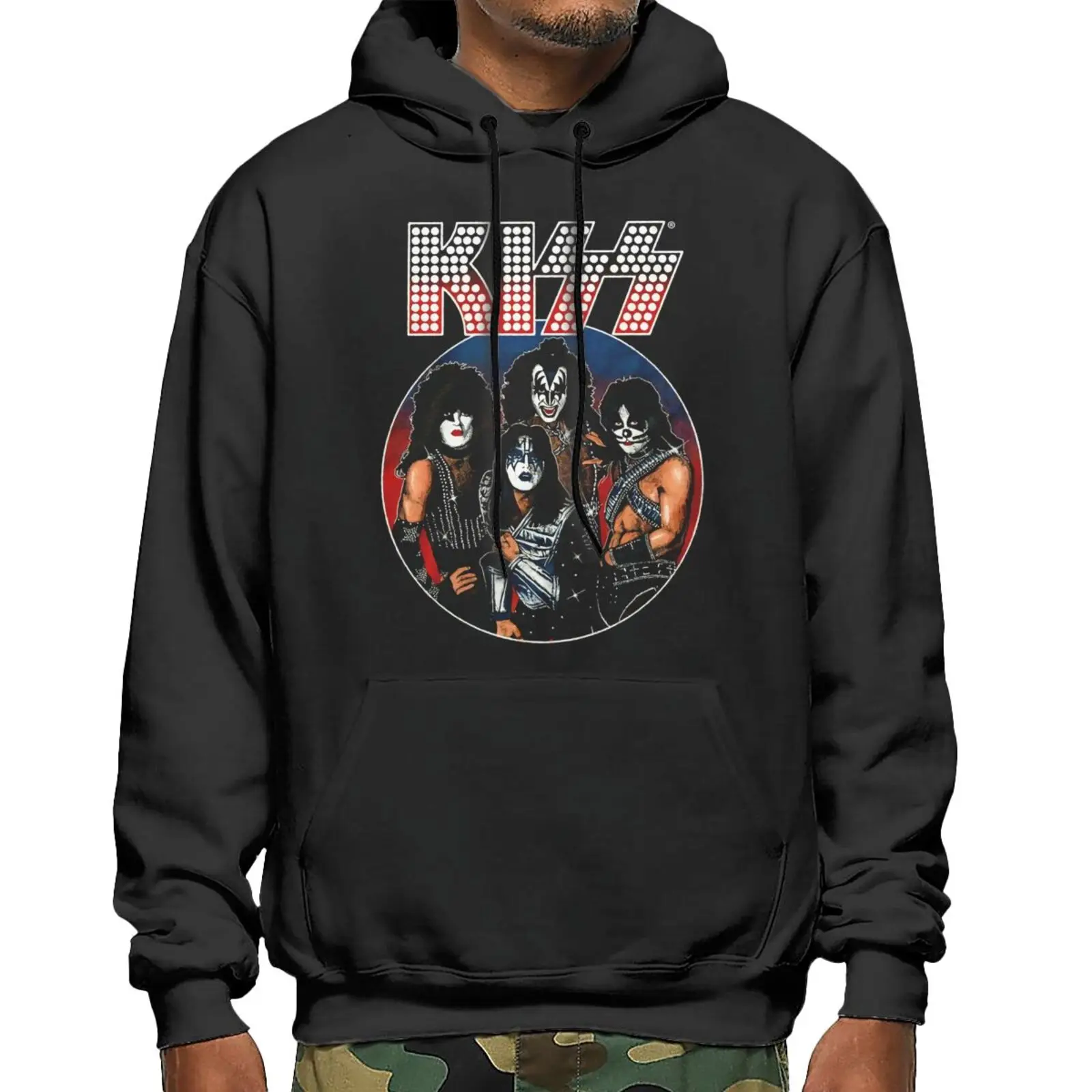 

Kiss Kiss Licensed N Roll Band 6877 Sweatshirts Hoodies Sweatshirt Anime Sweatshirt Men's Sweatshirt Women's Jacket Men Hoodie