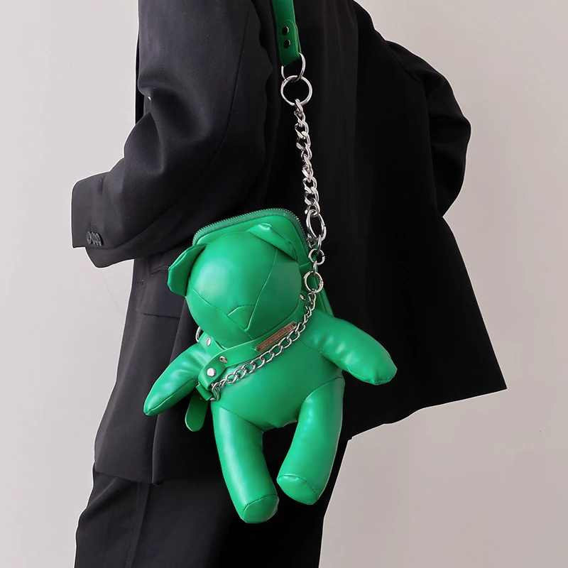 

Luxury Designer Children's Doll Crossbody Bag Fashion Cute Mobile Phone Zero Wallet Mini Chest Bag Waist Bag Lipstick Makeup Bag