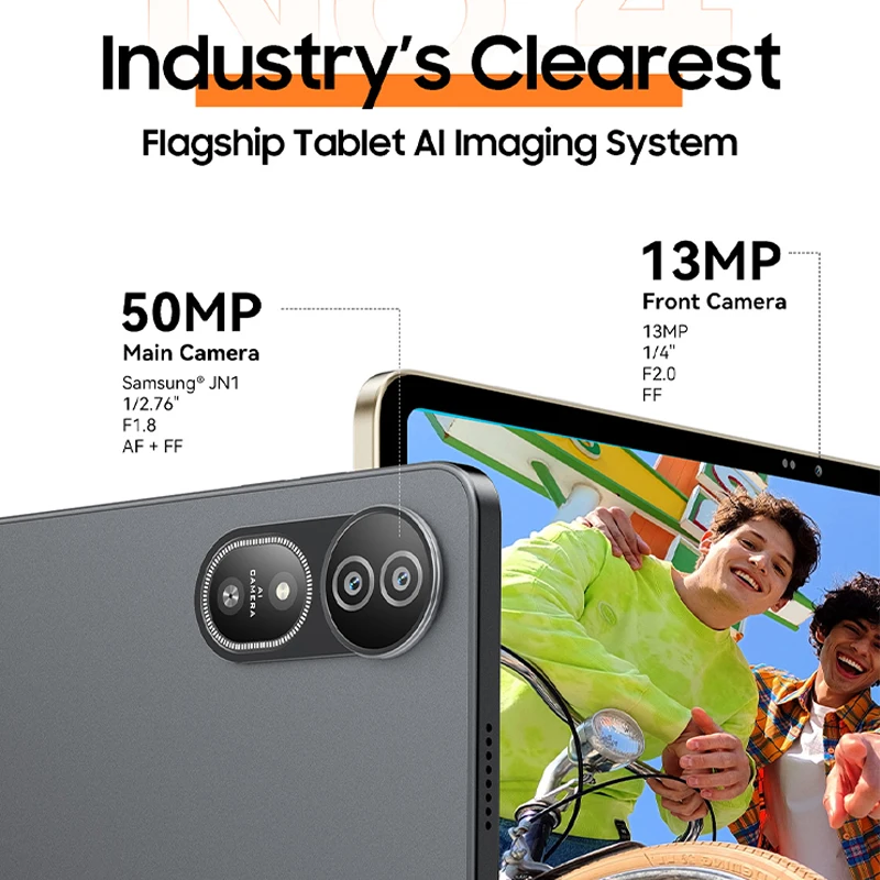 Blackview MEGA 12 Планшет 5G 12,2 дюйма 2,4 К 120 Гц Размер дисплея 7200 Процессор IP69K Водонепроницаемая камера 50 МП 10000 мАч Pad ПК (art.: 3920d404cb5aa) - 3920d404cb5aa