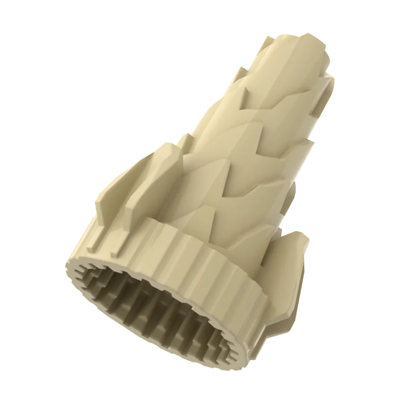 

1PCS High-Tech Assemble Particle 64713 4X6X4. 2 Spiral Serrated Step Drill Bricks Building Blocks Replaceable Part Toys Gifts