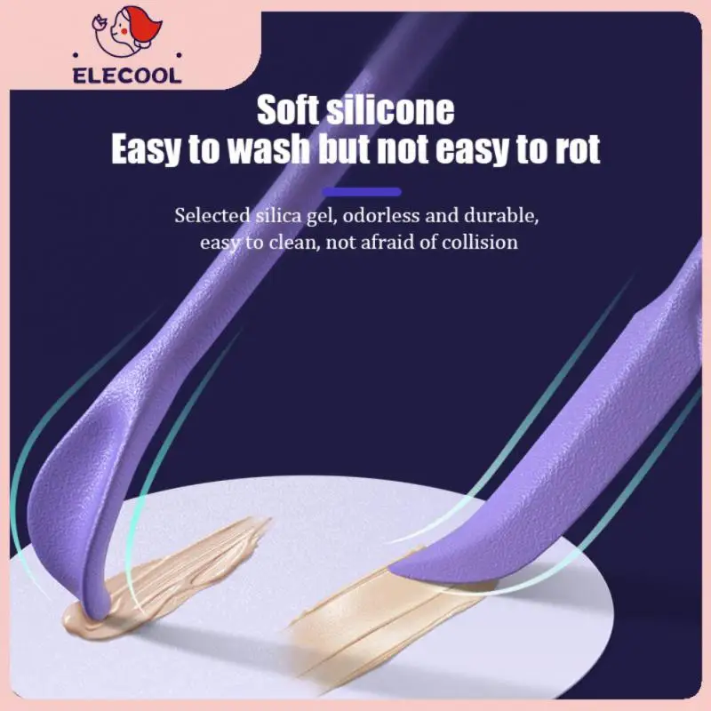 

Silicone Double-end Scraper Cosmetics Jar Bottle Scraper Mini Scraper Set Makeup Tools No Waste Cosmetics 1/3pcs Cosmetics Tool