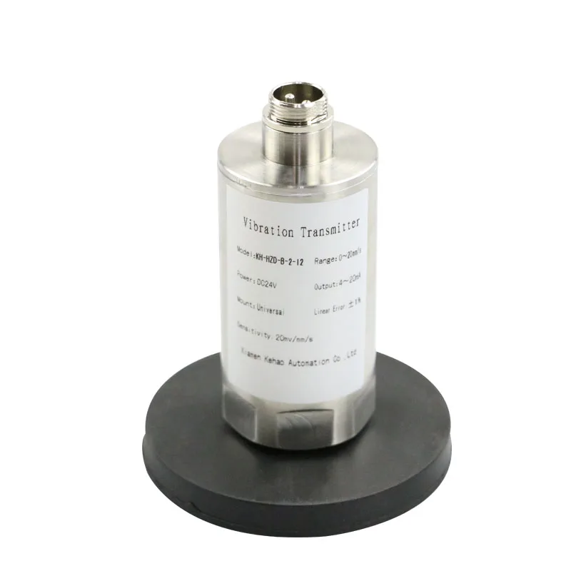 

Integrated 2 wire 4-20ma 0-50mm/s DC24V vibration sensor transmitter and vibrators for automation of vibration sensor price