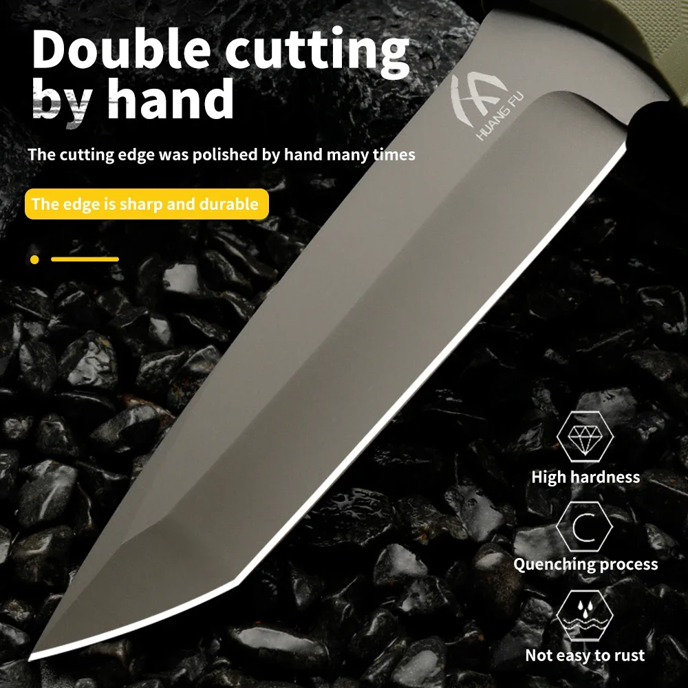 Высококачественное многофункциональное фиксированное лезвие - нож для кемпинга