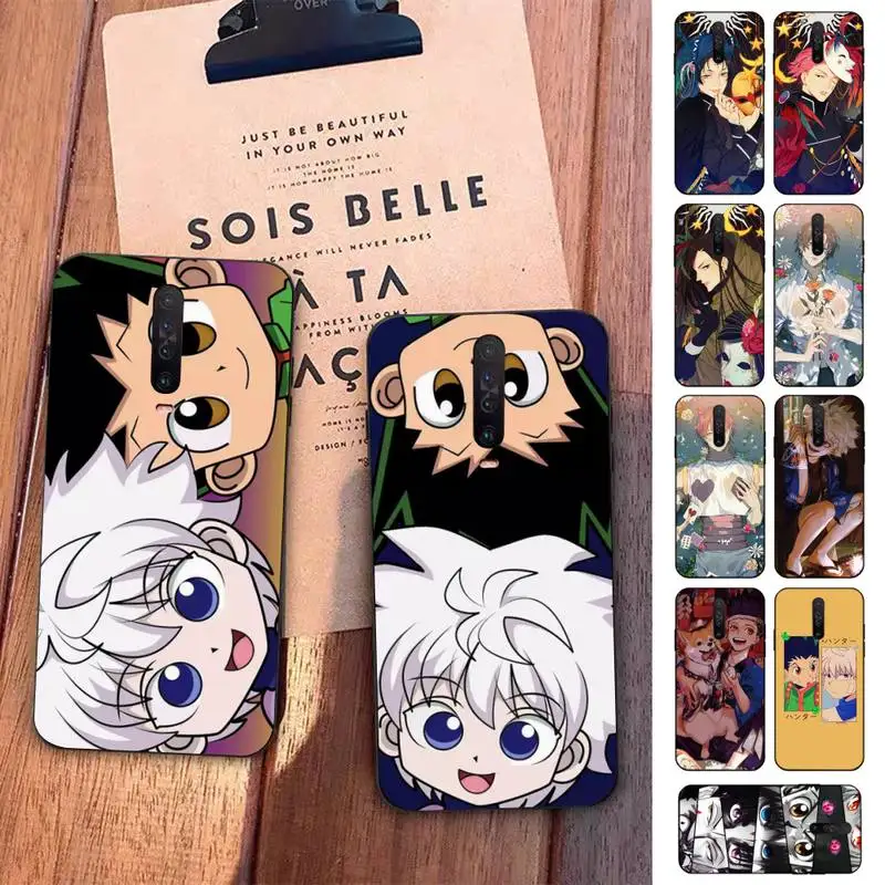 

TOPLBPCS Anime Hunter x Hunters Phone Case for Redmi 5 6 7 8 9 A 5plus K20 4X S2 GO 6 K30 pro