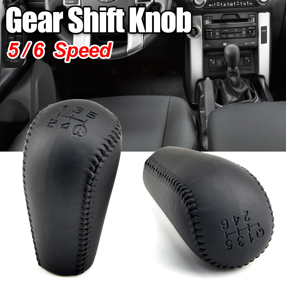 

5 Speed/6 Speed Manual Car Gearbox Handles Handball Gear Shift Knob Lever Stick Head For Toyota Hilux MK6 MK7 2004-2014