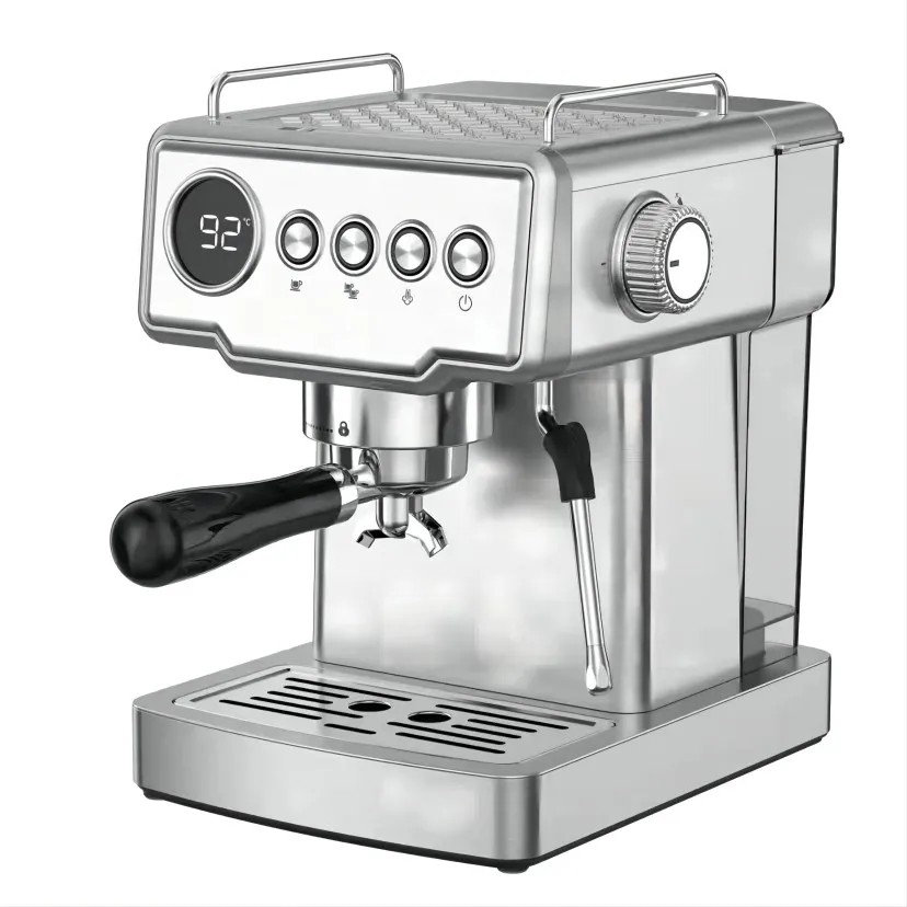 

Автоматическая Экспресс-кофемашина для эспрессо, профессиональная машина для капучино, эспрессо, кофеварка с мельницей