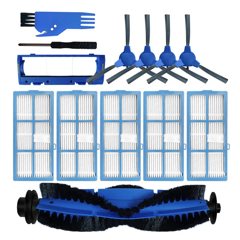 

For Kyvol E20/ E30/E31 Robot Vacuum Cleaner Main Brush Side Brush HEPA Filter Main Brush Cover Replacement Parts
