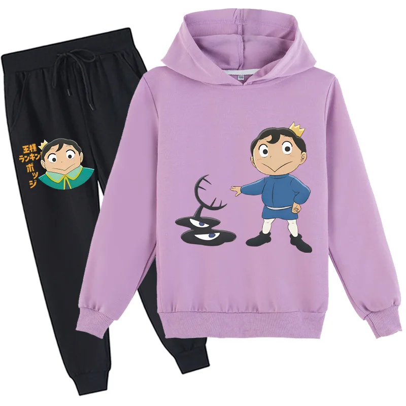 Ranking of Kings Hoodie Kids Kings Ranking Hoodies Sweatpants 2pcs Sets Toddler Girls Sweatshirt LongPants Baby Boy Clothing Set