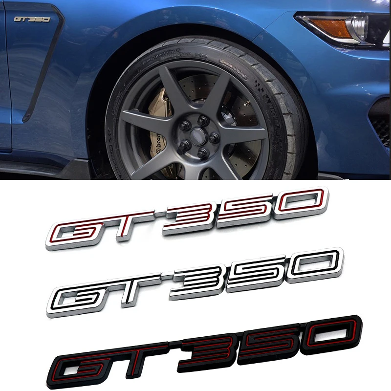Значок из сплава для GT350 Stage 3 Ford GT 350 Shelby Fiesta Sport Coupe боковой багажник 3D наклейка
