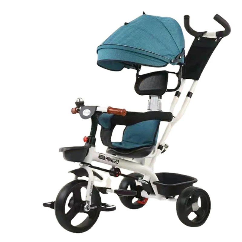 

New children's tricycle large baby stroller 1-3-6 years old walking baby artifact bicycle baby study car