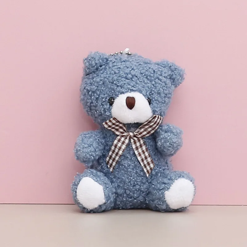 Оптовая продажа kawai teddy брелок с плюшевым медведем s игрушки сумка рюкзак подвеска